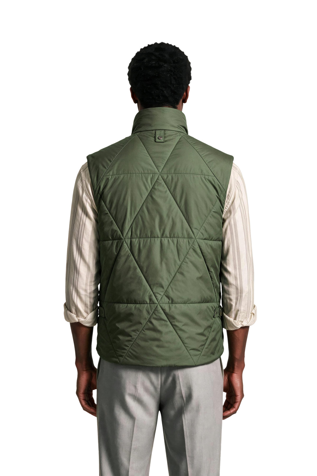 Alvier Black-Green GREEN Model Back