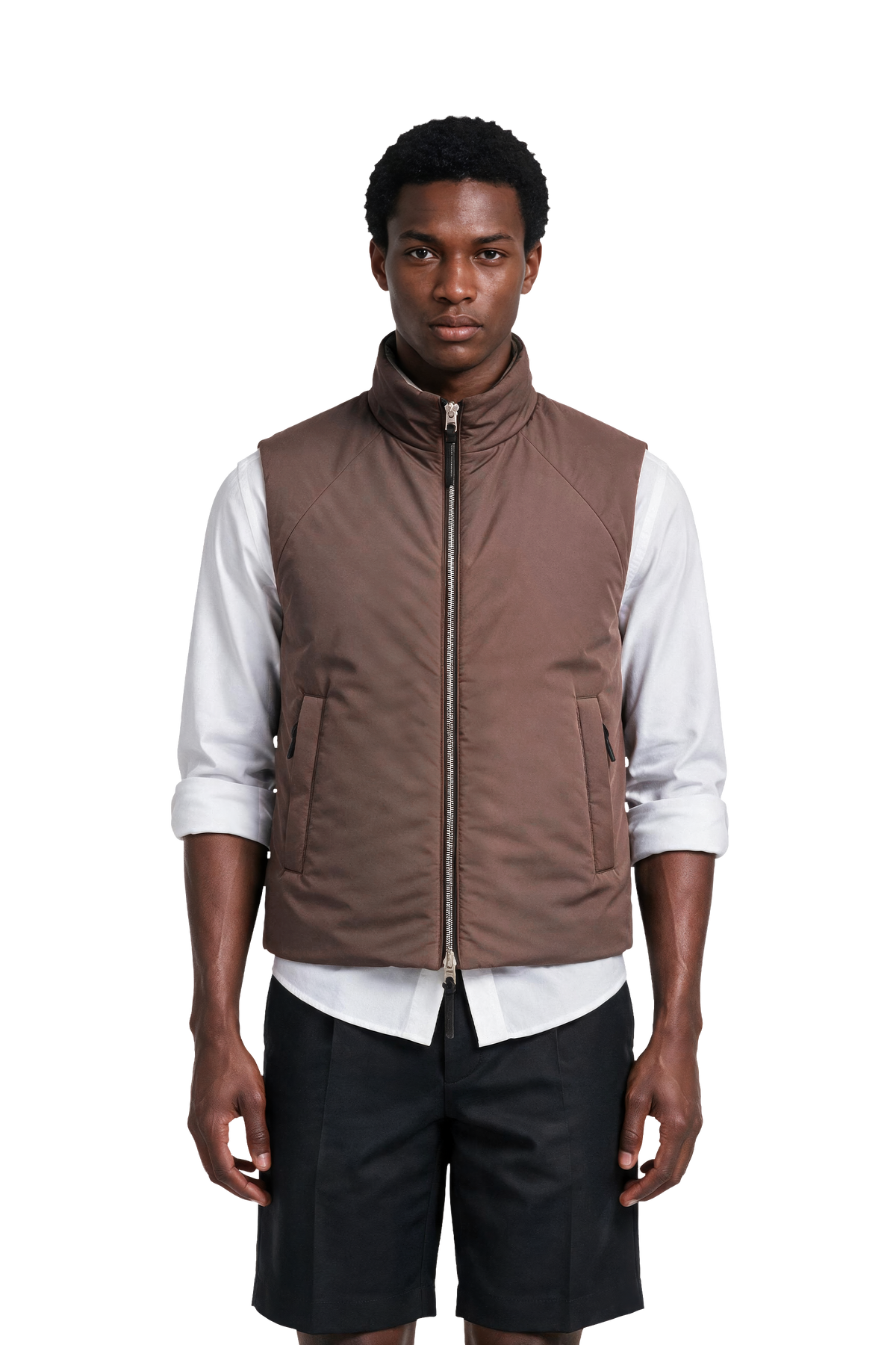 Alvier Brown-Beige BRW Model Front