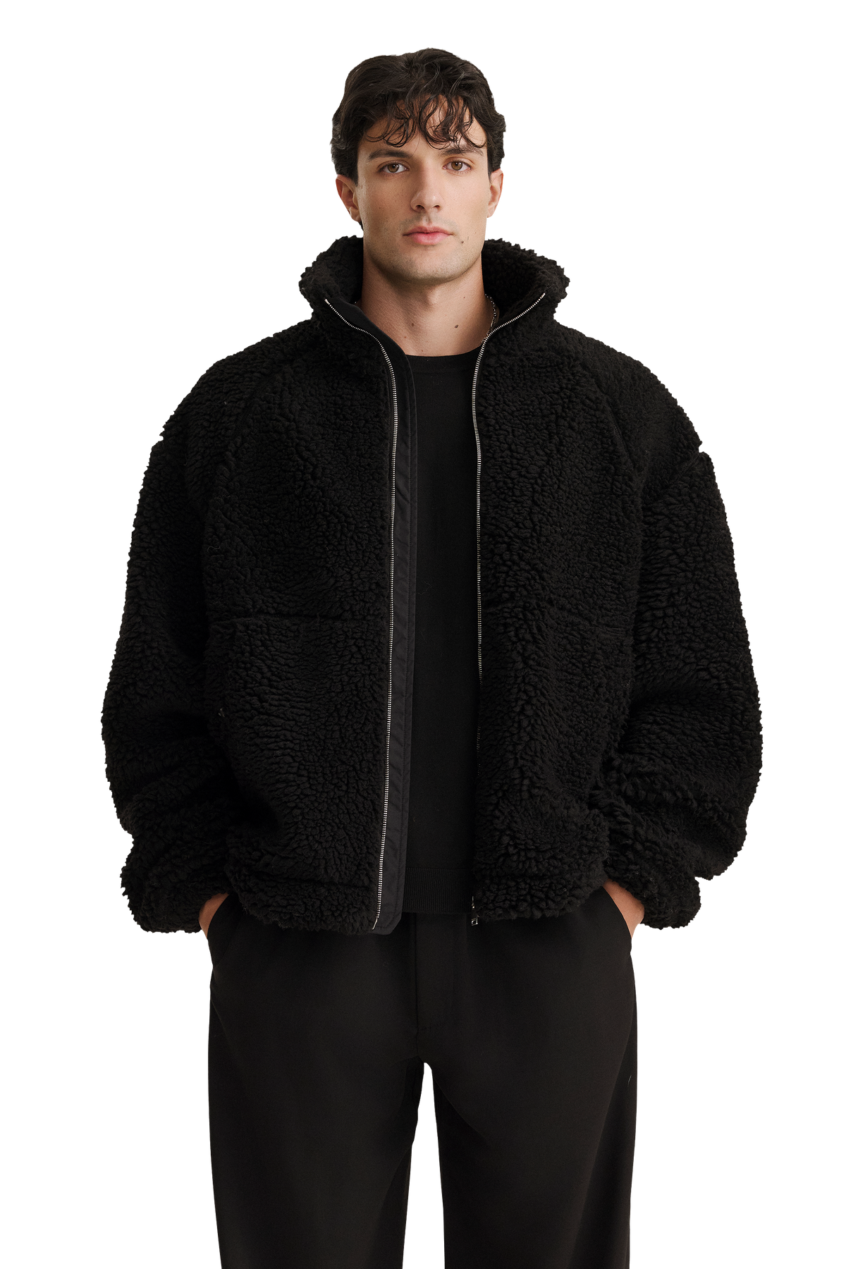 CLARIDEN_Black_Model_Front2