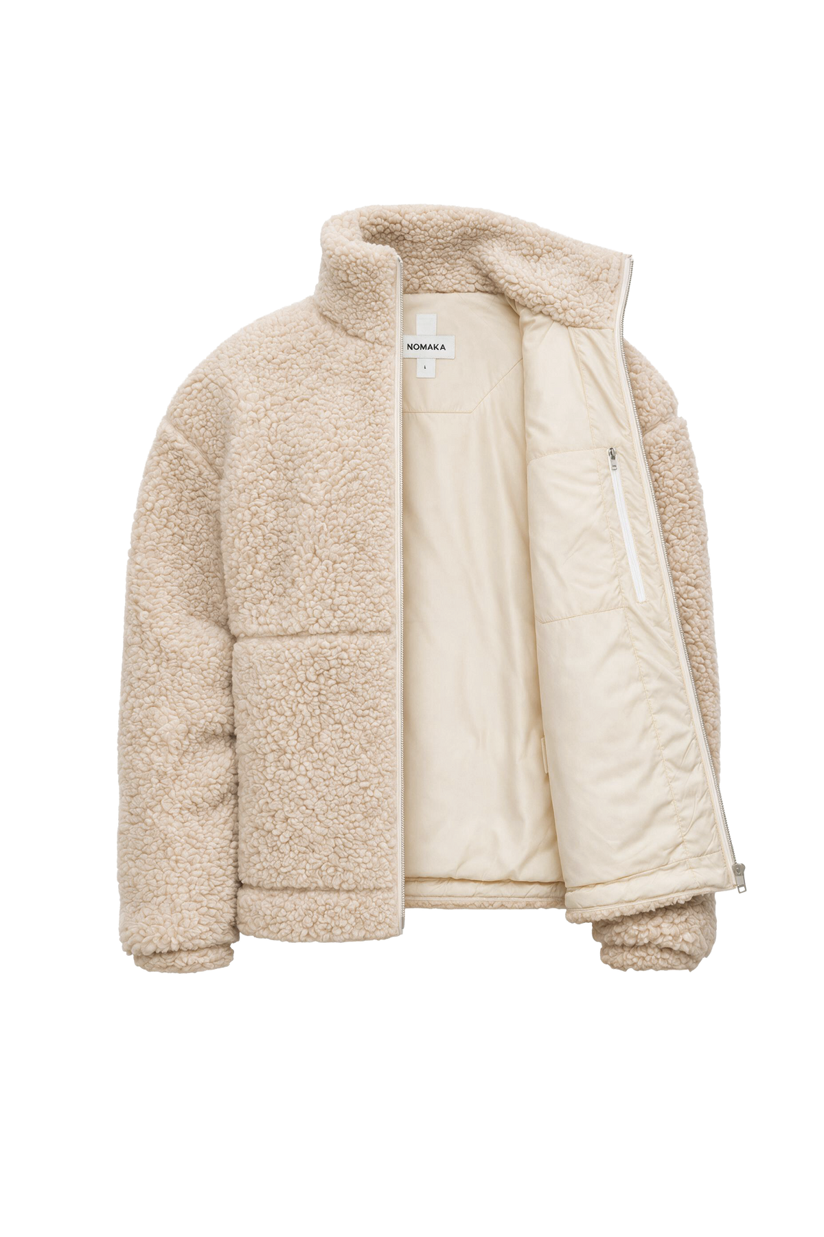 CLARIDEN SHERPA JACKET (second draft) | Off-White | hero