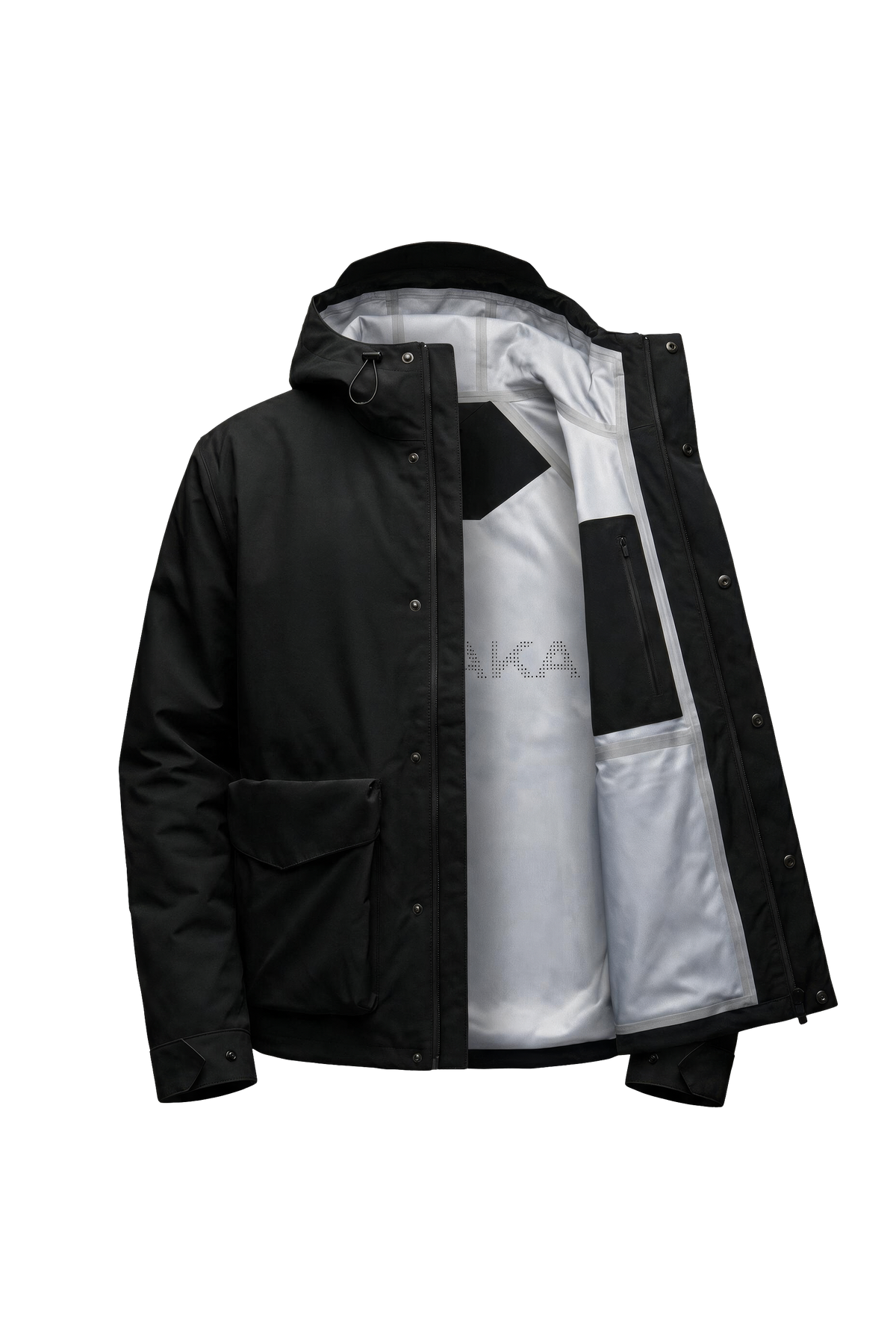 LARET SHELL JACKET MEN Black — product inside