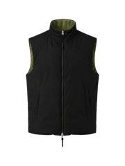 ALVIER LIGHT VEST MEN in Black/Green — product front