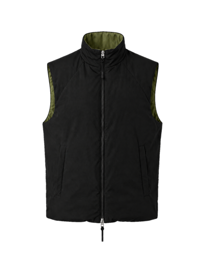 ALVIER LIGHT VEST MEN in Black/Green — product front
