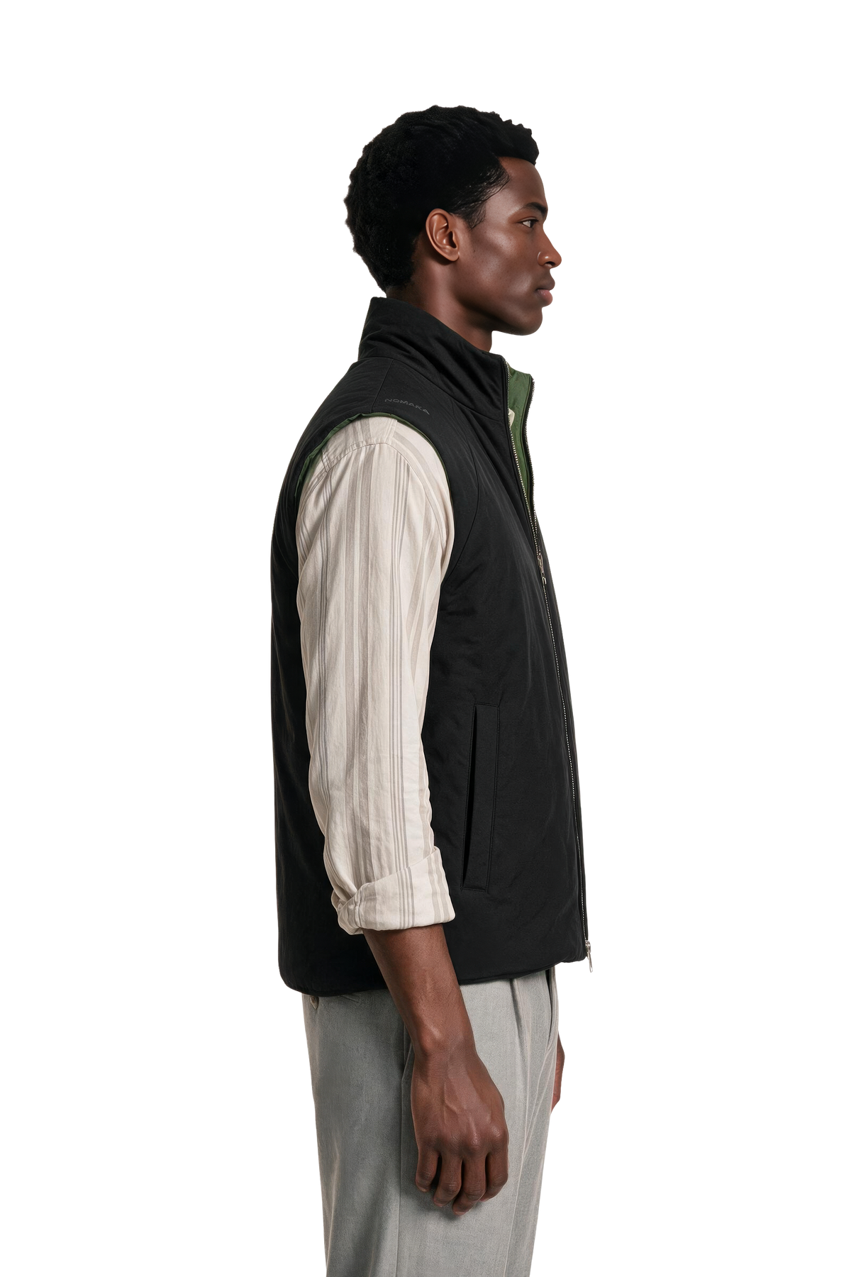 Alvier Black-Green BLK Model Front