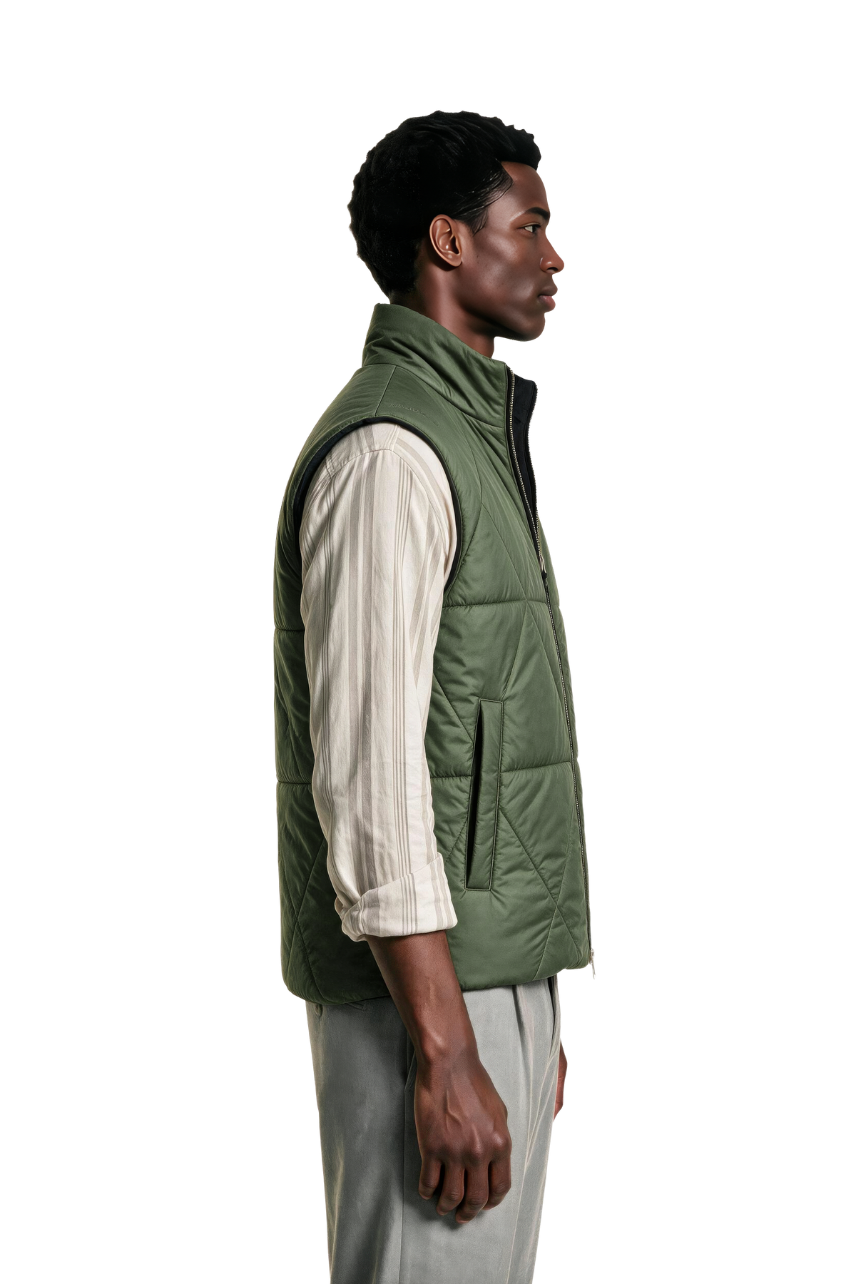 Alvier Black-Green GREEN Model Front