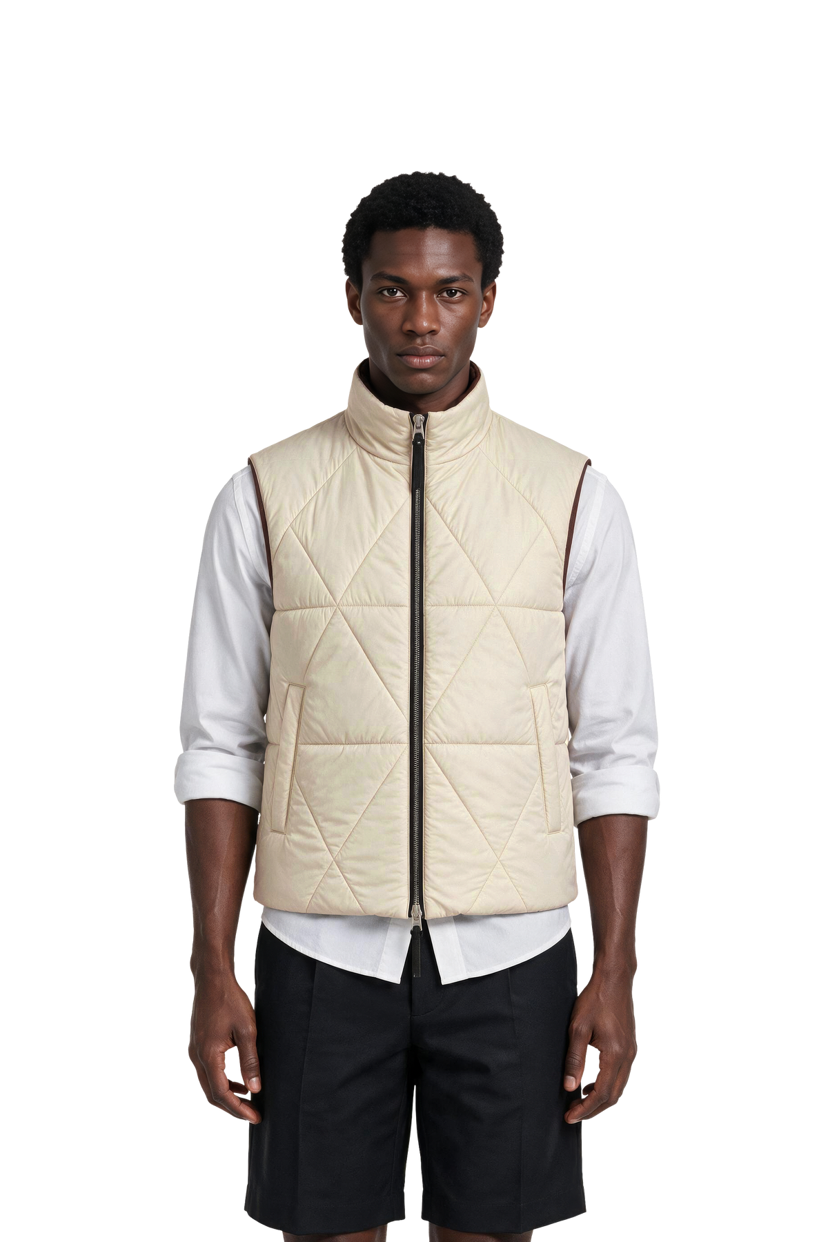Alvier Brown-Beige BEIG Model Front