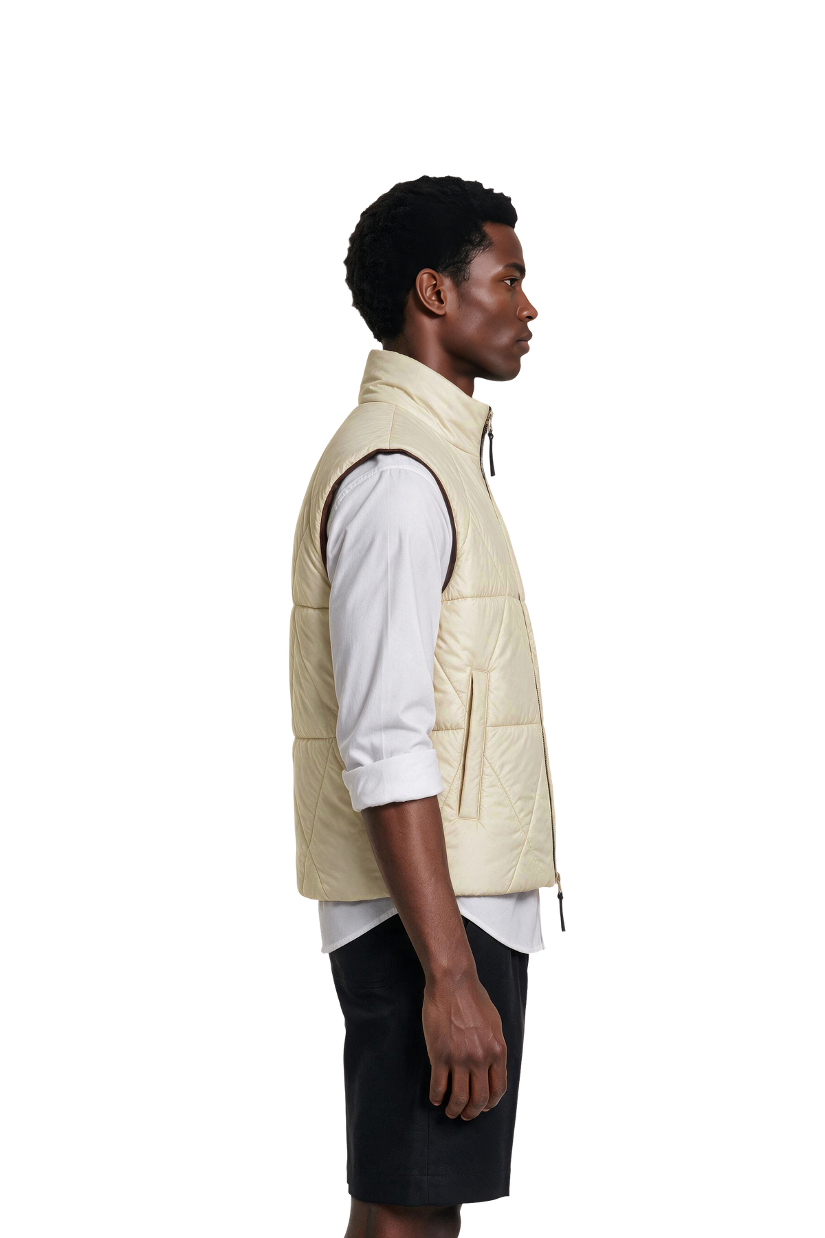Alvier Brown-Beige BEIG Model Side