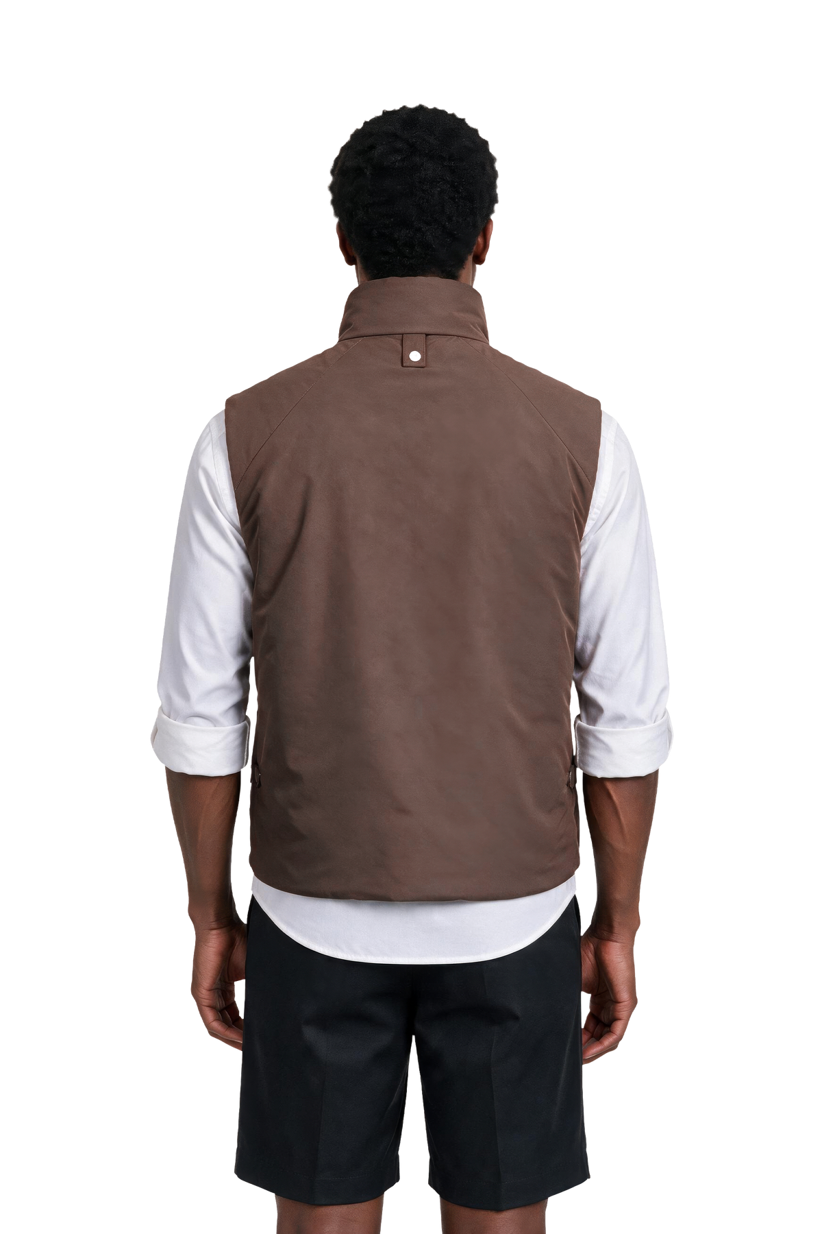 Alvier Brown-Beige BRW Model Back