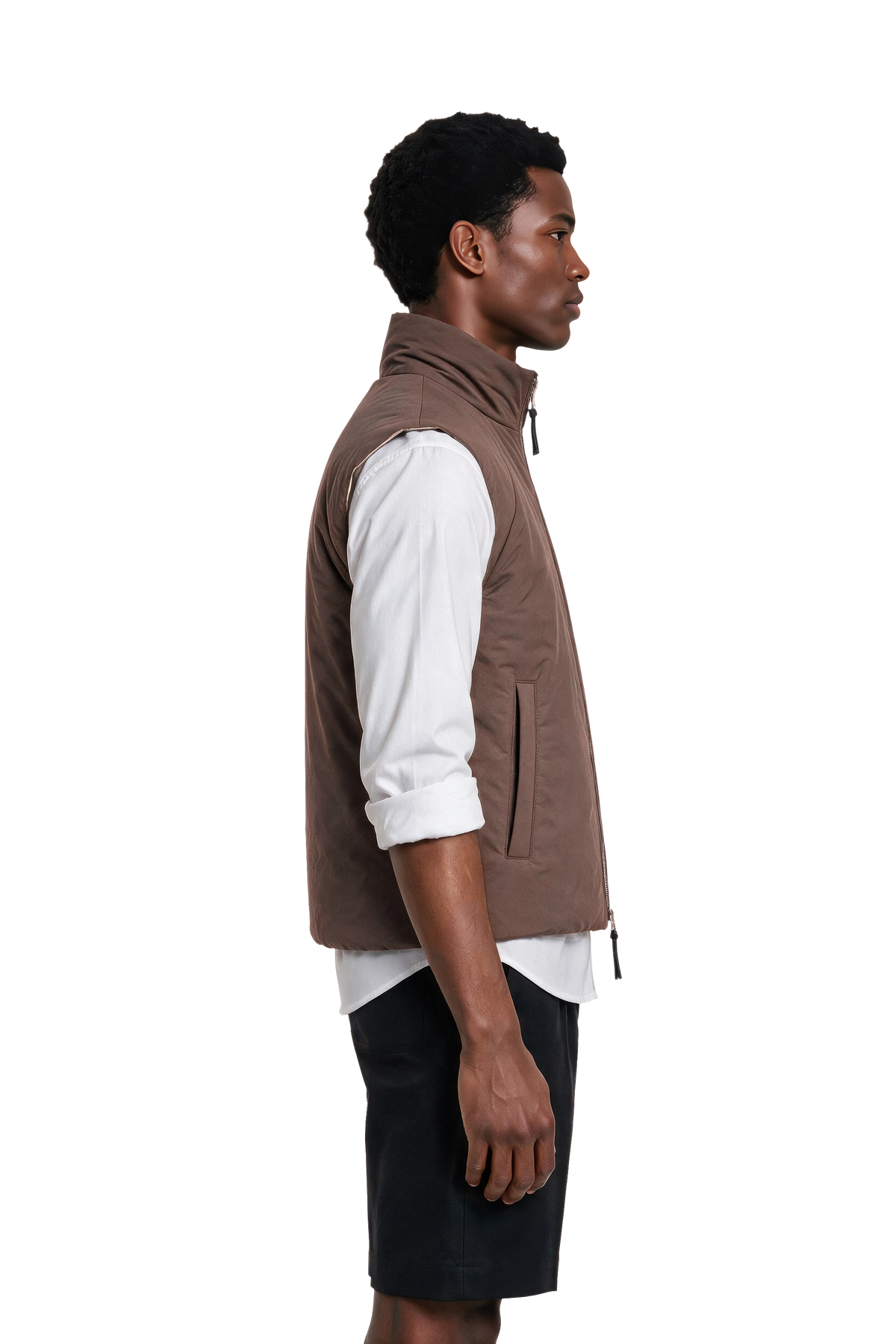 Alvier Brown-Beige BRW Model Side