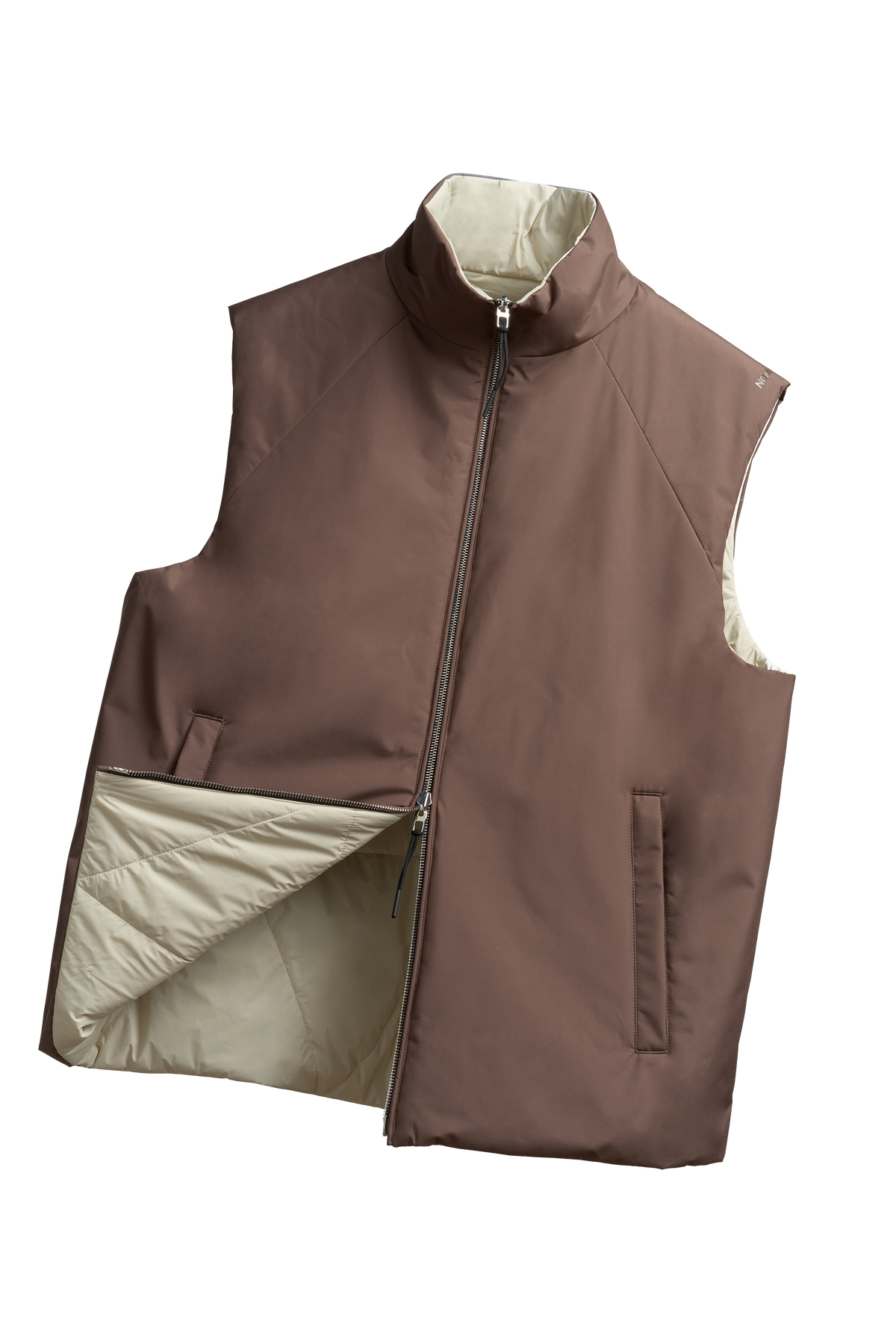 ALVIER LIGHT VEST MEN | Brown/White | hero