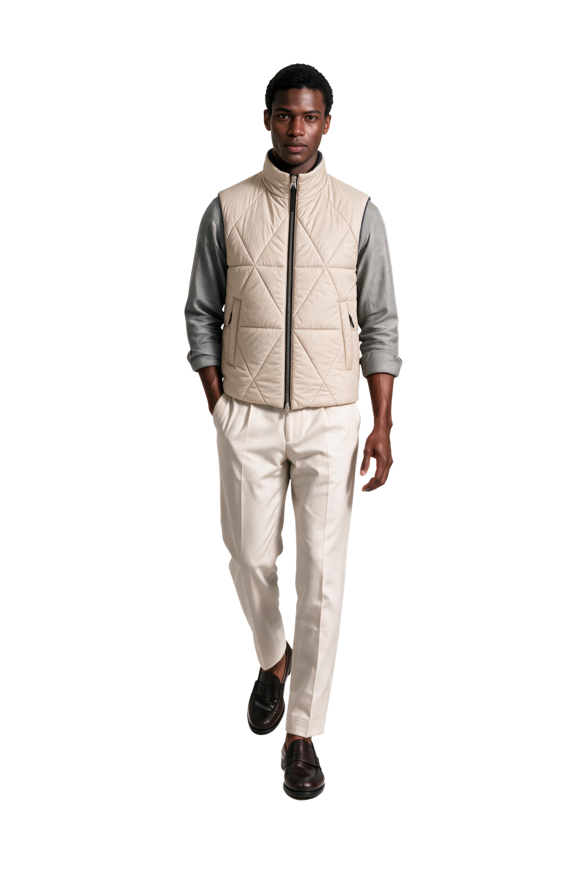 Alvier Navy-Beige BEIGE Model Action