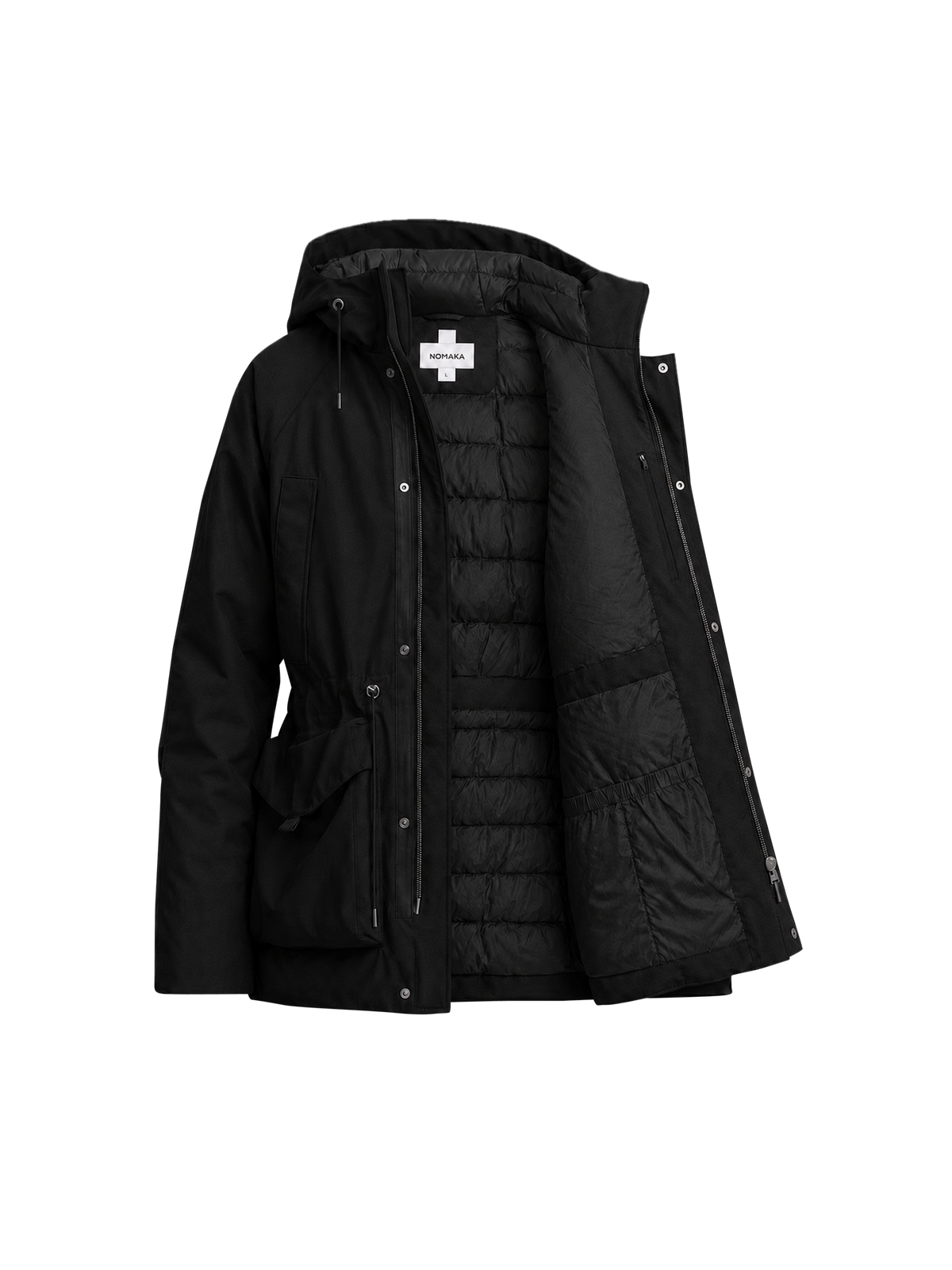 BEVERIN LIGHT MEN PARKA — Black product detail