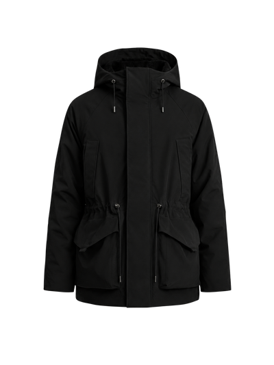 BEVERIN LIGHT MEN PARKA in Black — product front