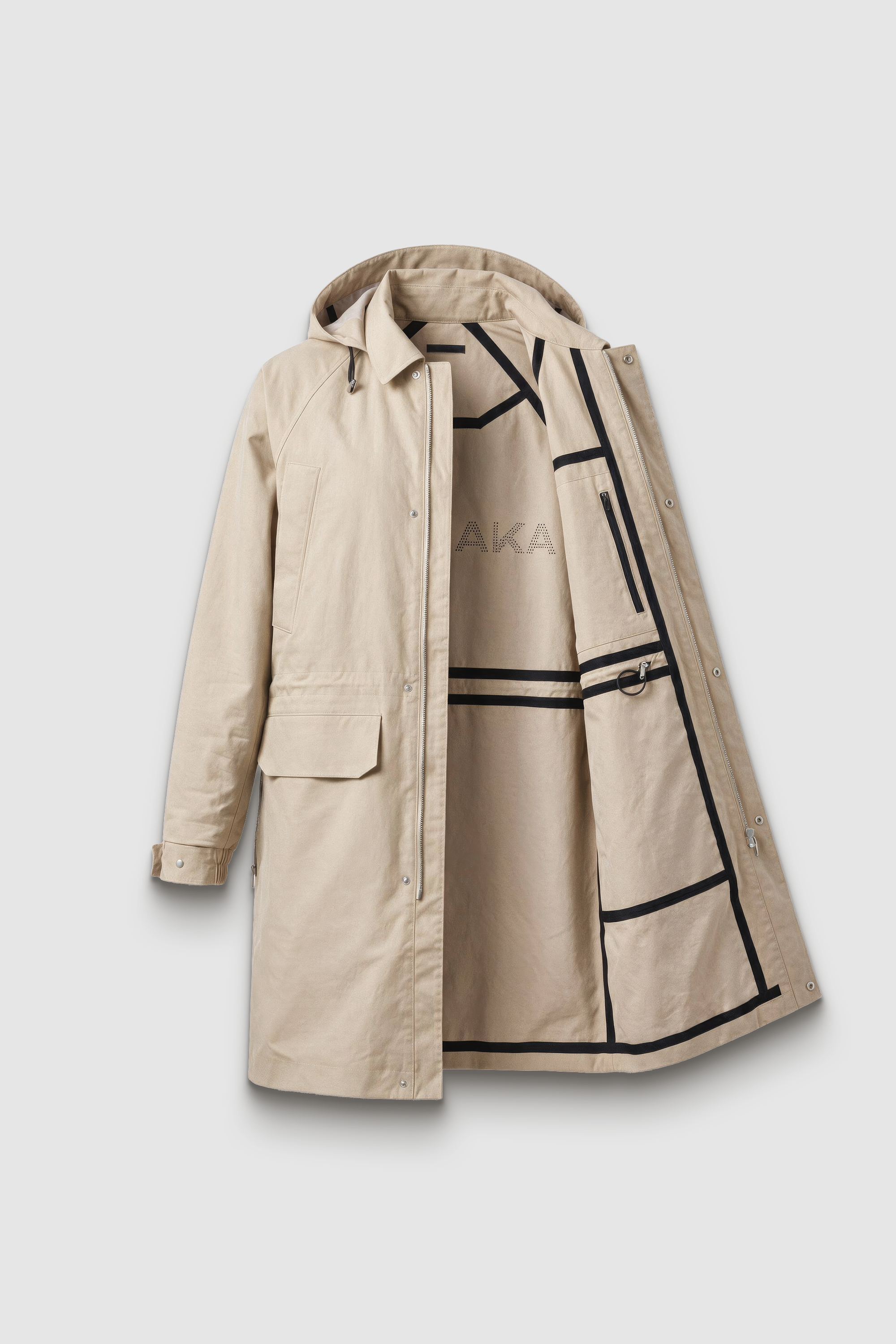 BARGIS SHELL JACKET MEN presentation shadow