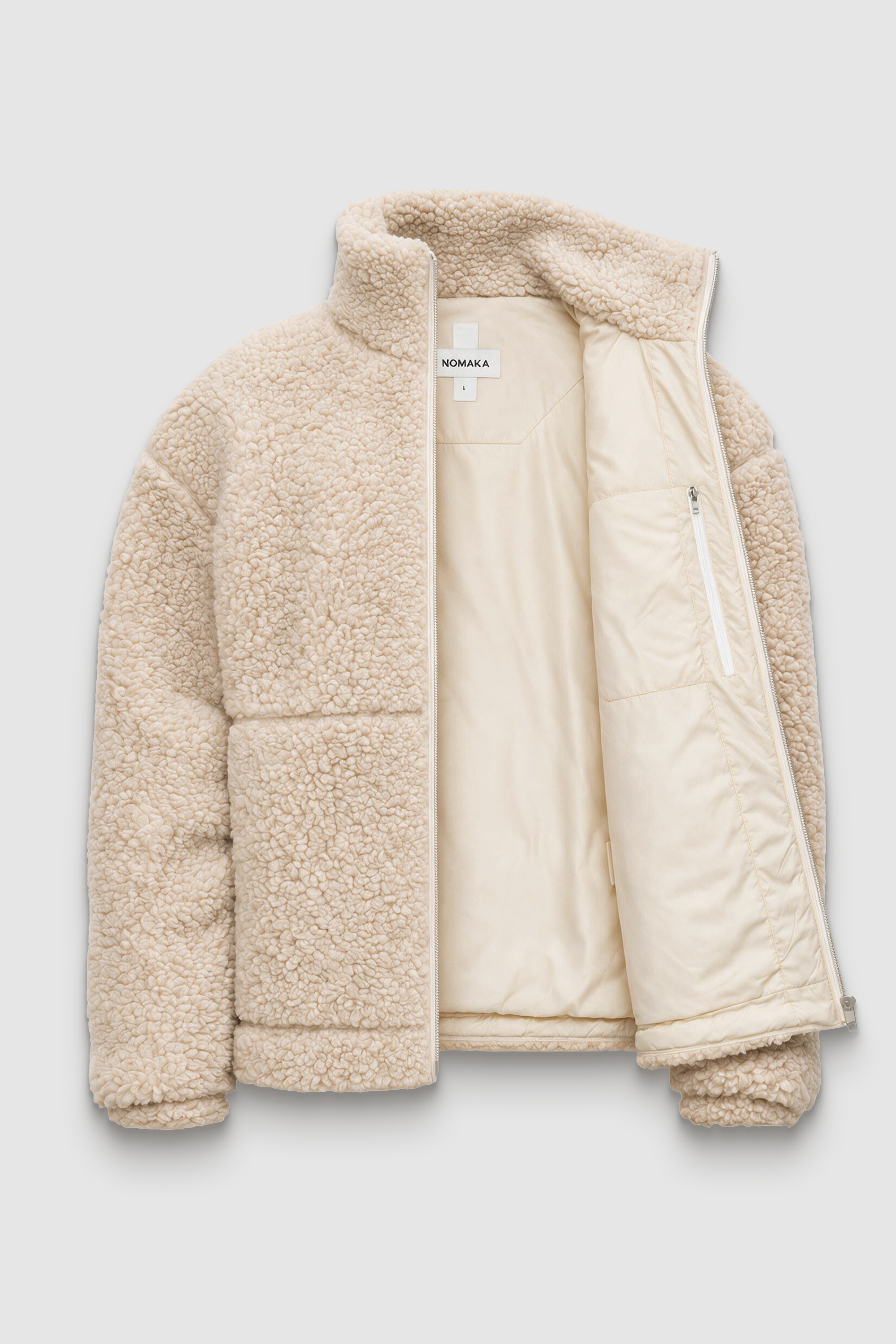 CLARIDEN SHERPA JACKET presentation shadow