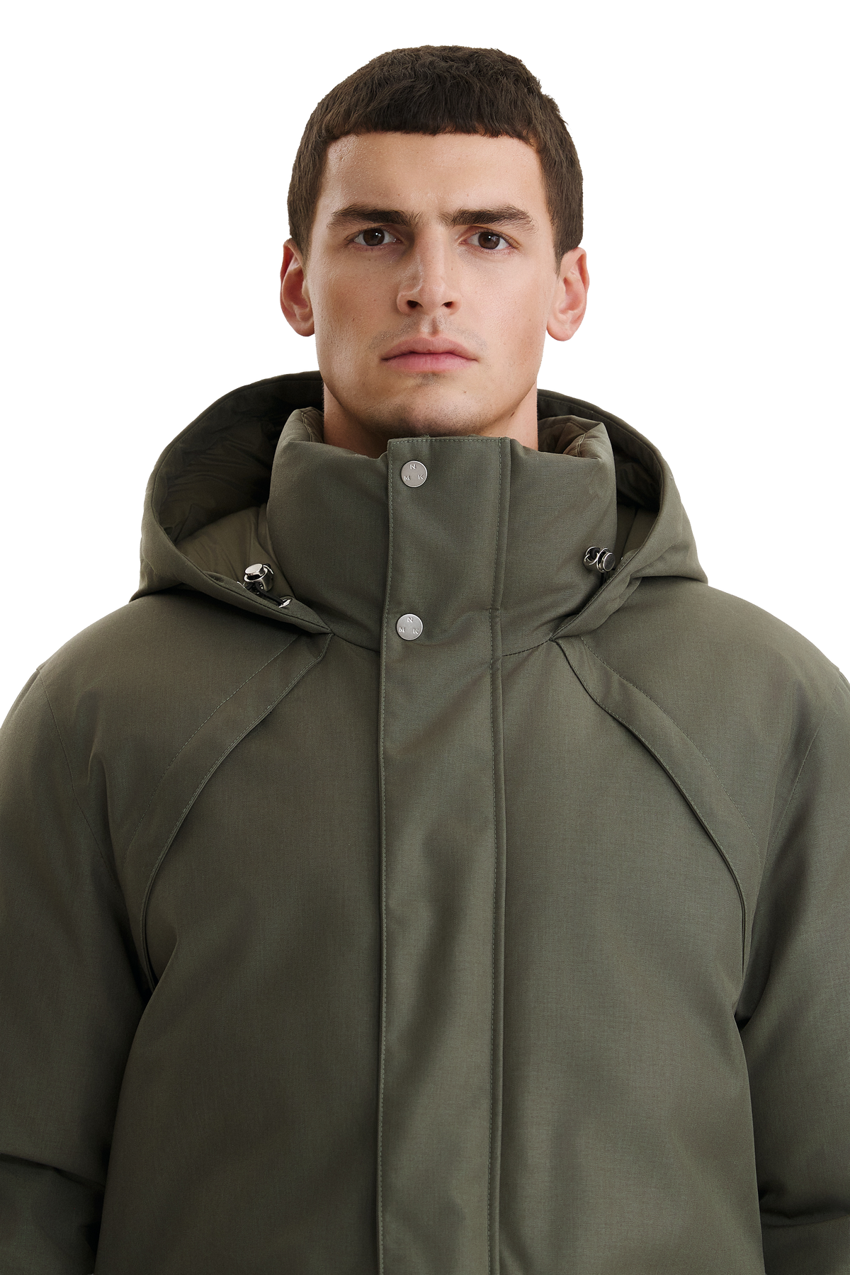 LANGUARD_Khaki_Model_Collar