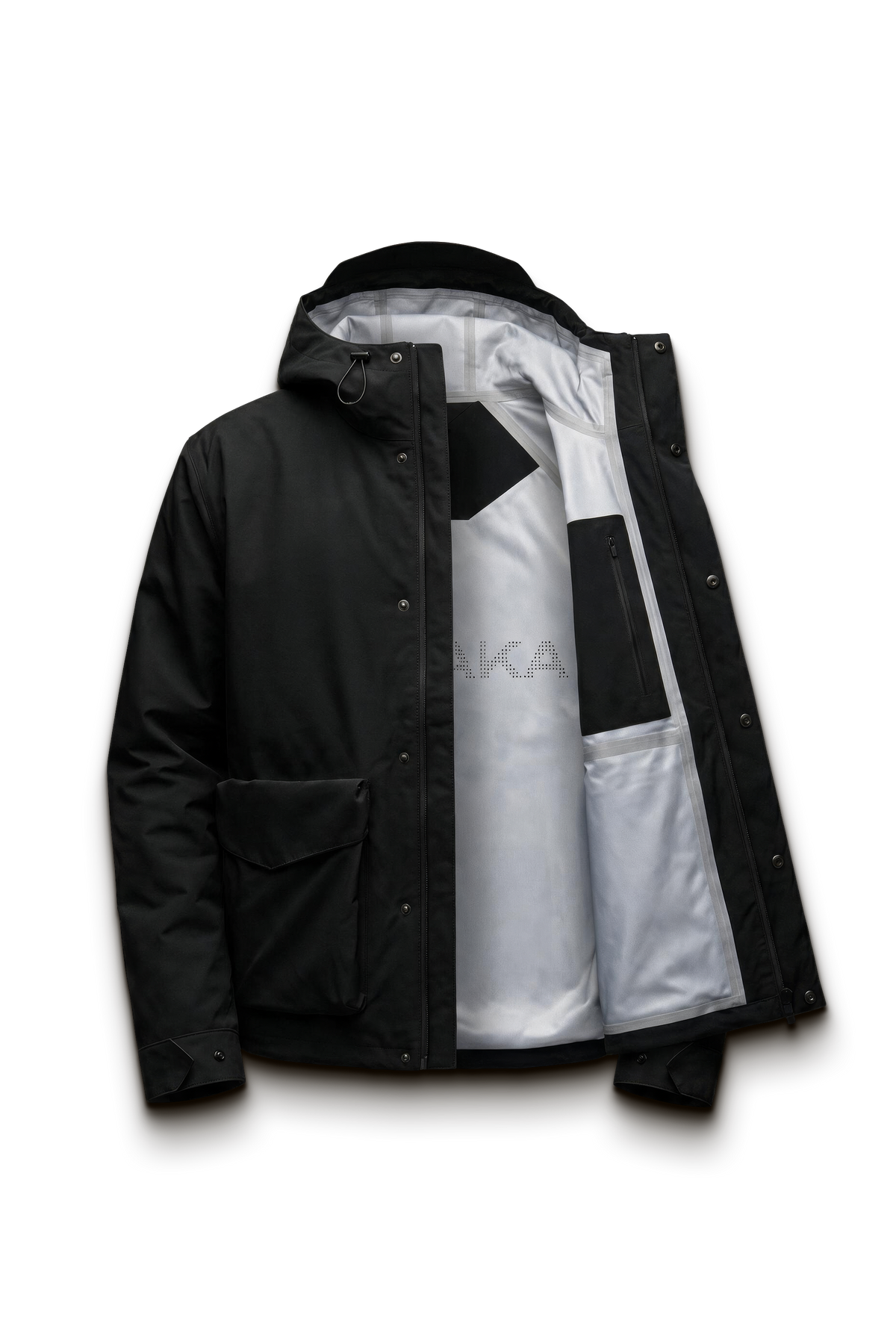 LARET SHELL JACKET MEN | Black | hero