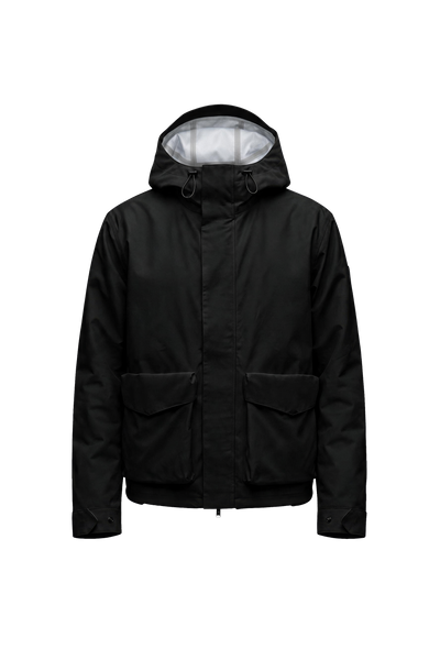 LARET SHELL JACKET MEN Black — product front