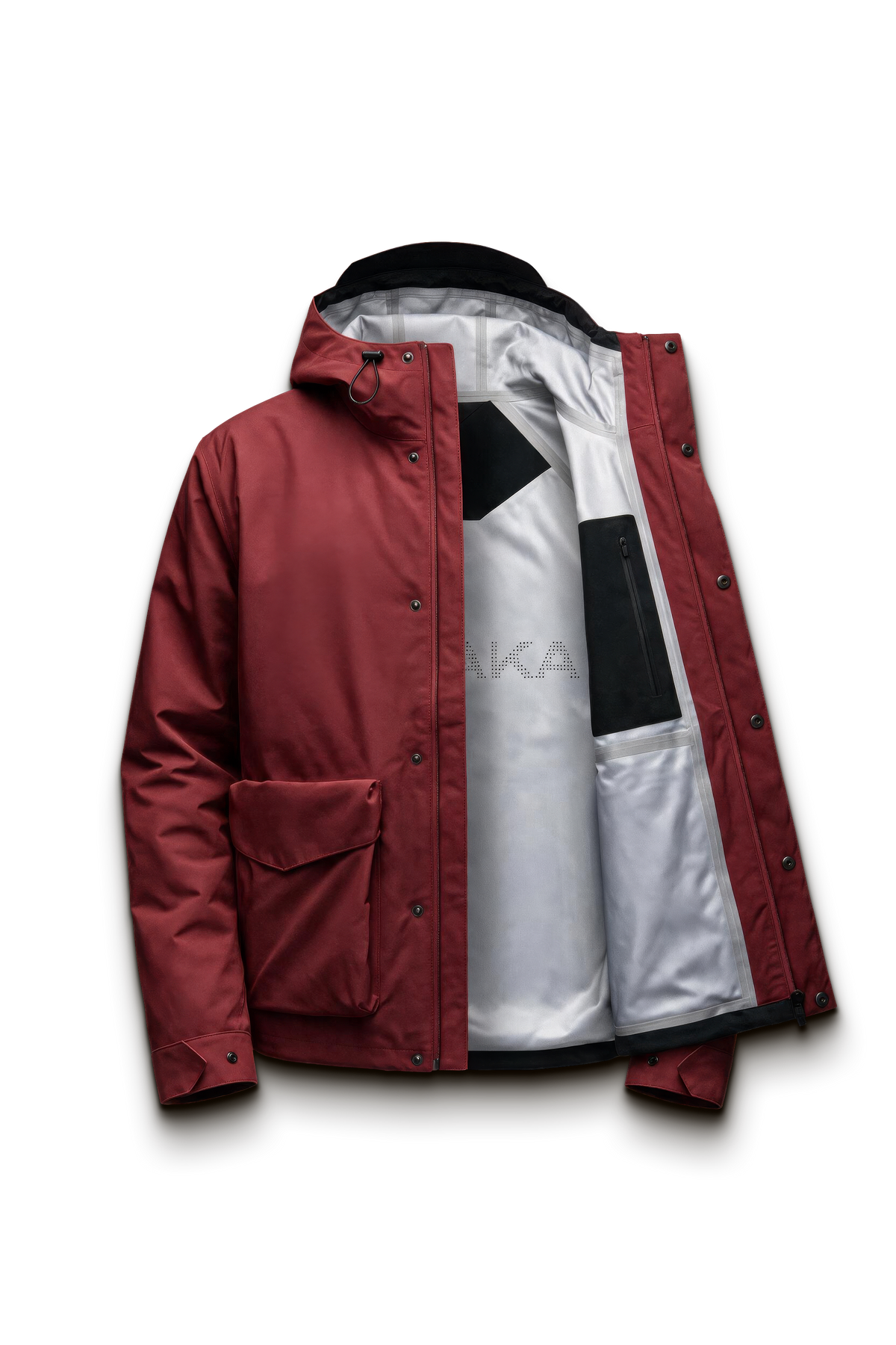 LARET SHELL JACKET MEN | Dark red | hero