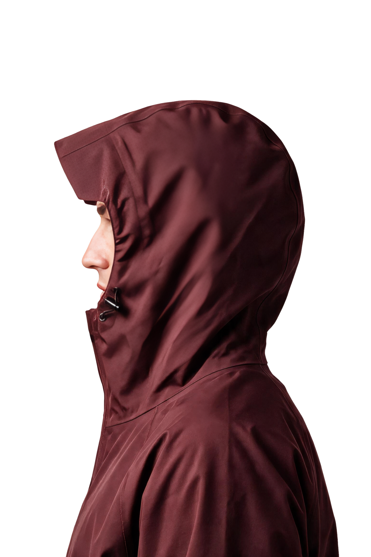 LARET SHELL JACKET MEN Dark red — detail 1