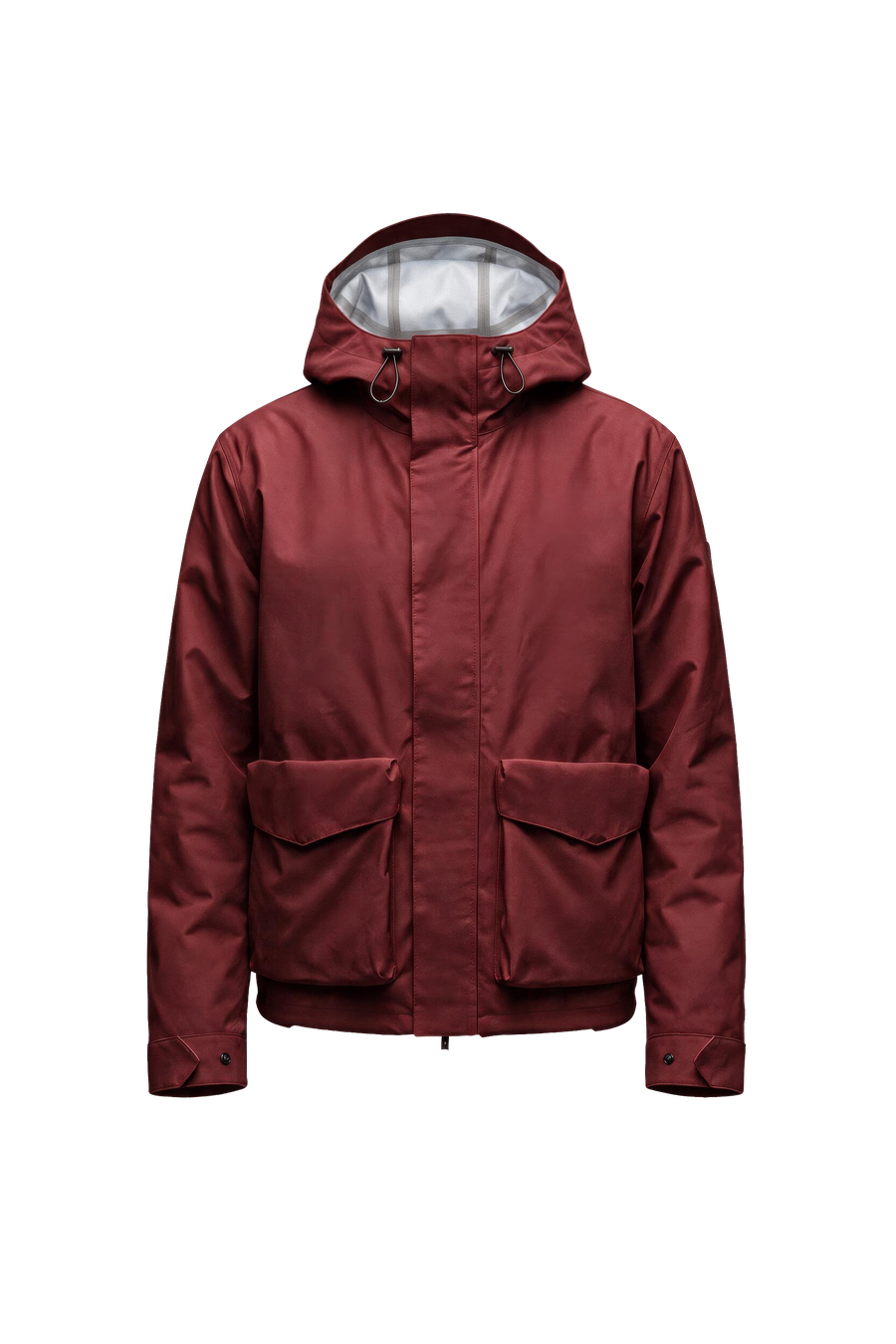 LARET SHELL JACKET MEN Dark red — product front