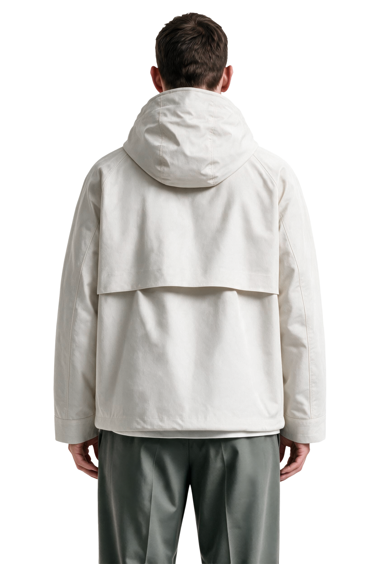 LARET SHELL JACKET MEN White — model back