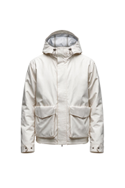 LARET SHELL JACKET MEN White — product front