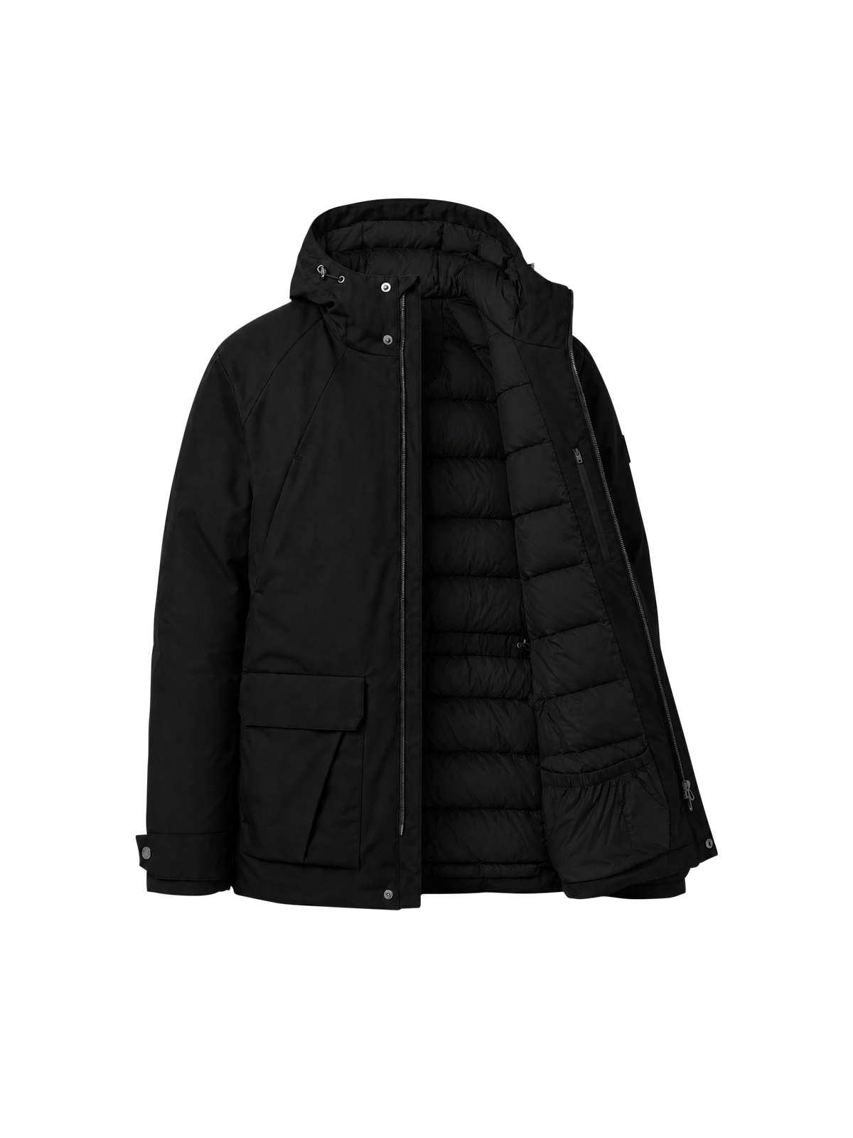 MONTE ROSA MEN PARKA — Black product detail