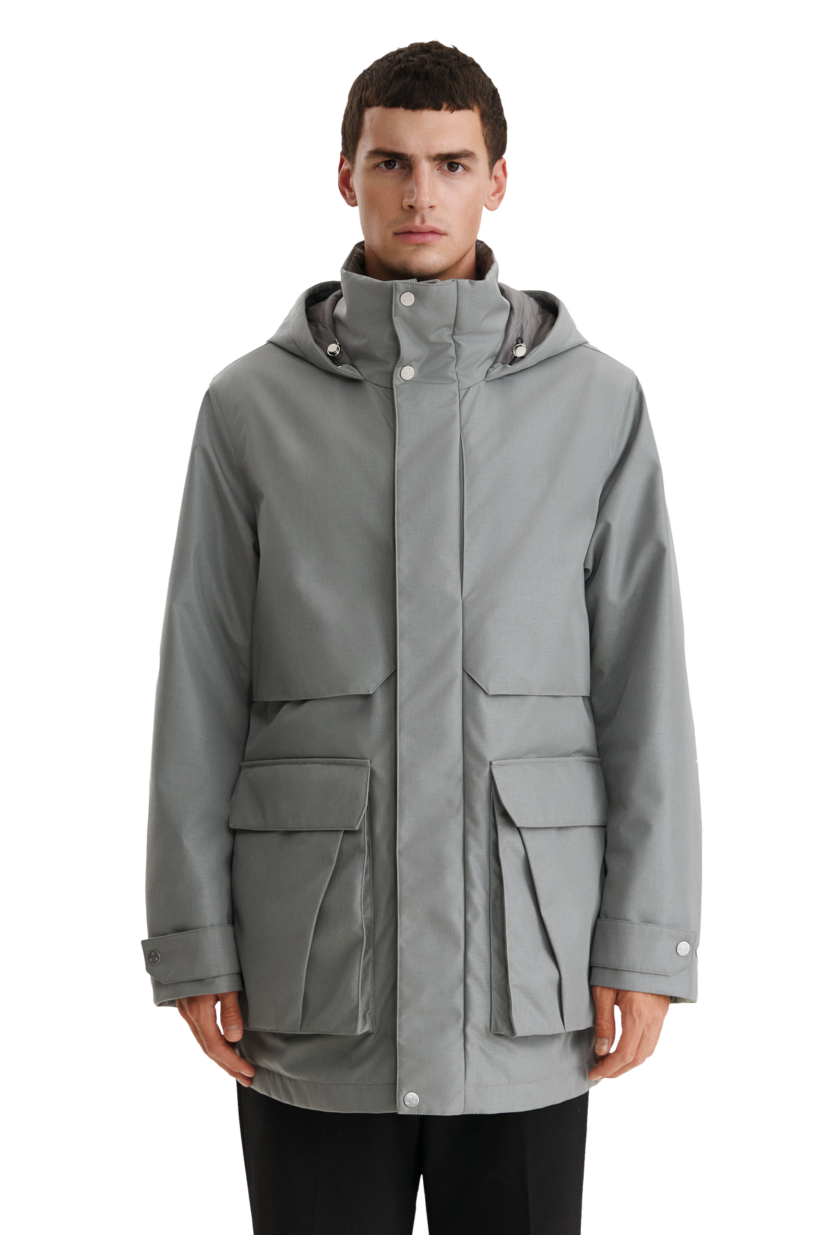VELAN_Grey_Model_Front
