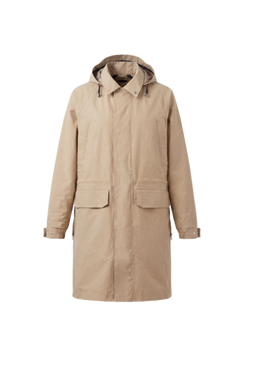 BARGIS SHELL JACKET MEN in Beige — product front